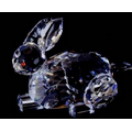 Optic Crystal Large Bunny Figurine